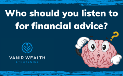 Who should you listen to for financial advice?